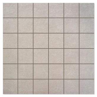 Mosaik Klinker <strong>Leman</strong>  Ljusgrå Matt 30x30 (5x5) cm